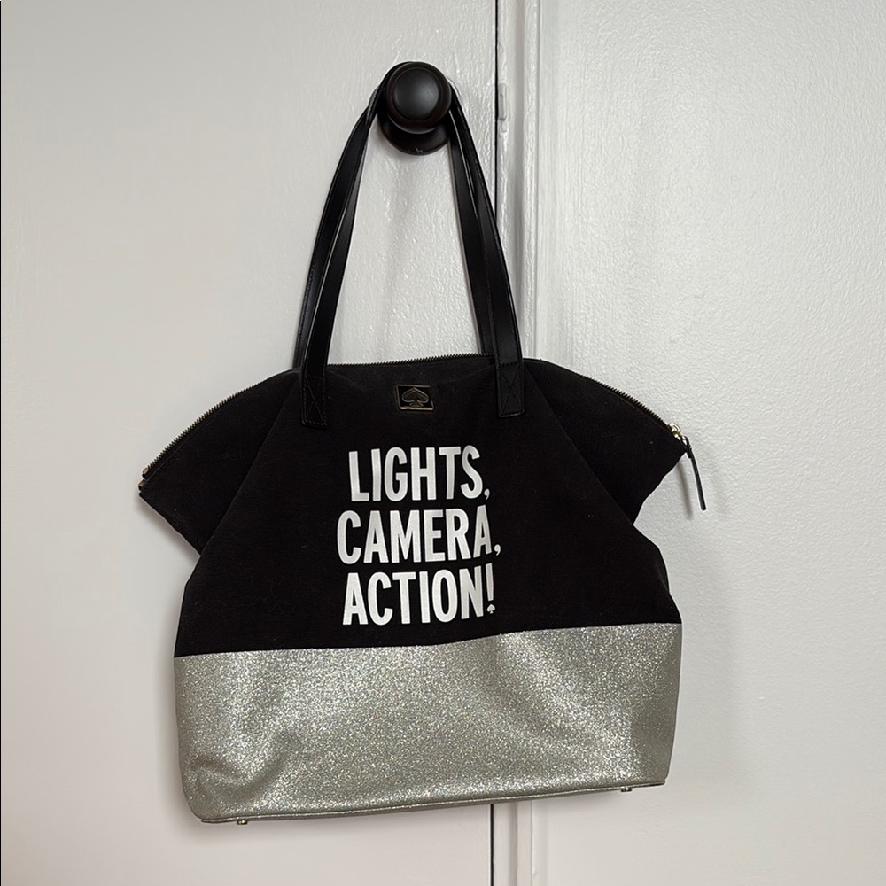 Kate Spade Cinema City Lights Camera Action tote